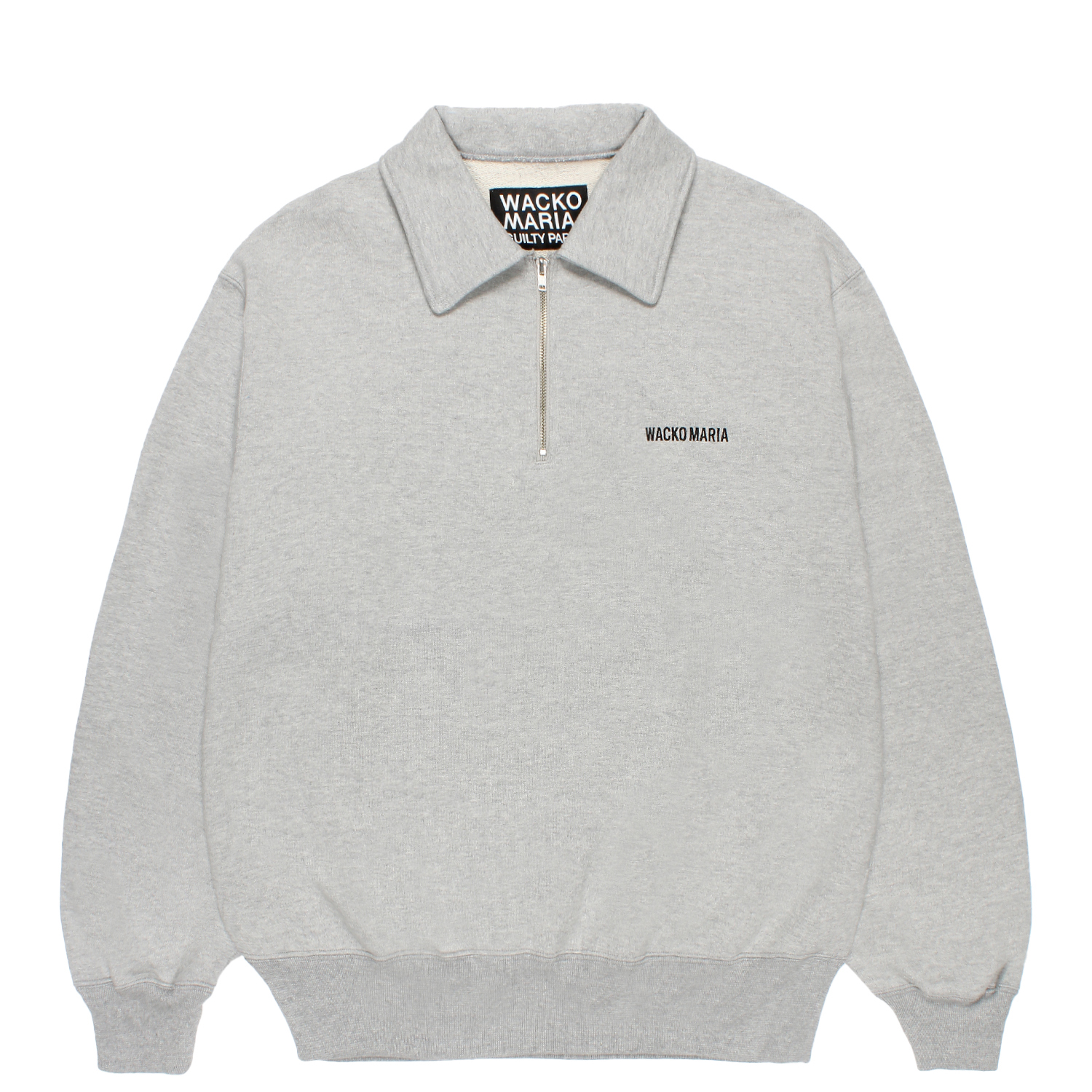 HEAVY WEIGHT PULLOVER HARF ZIP SWEAT SHIRT