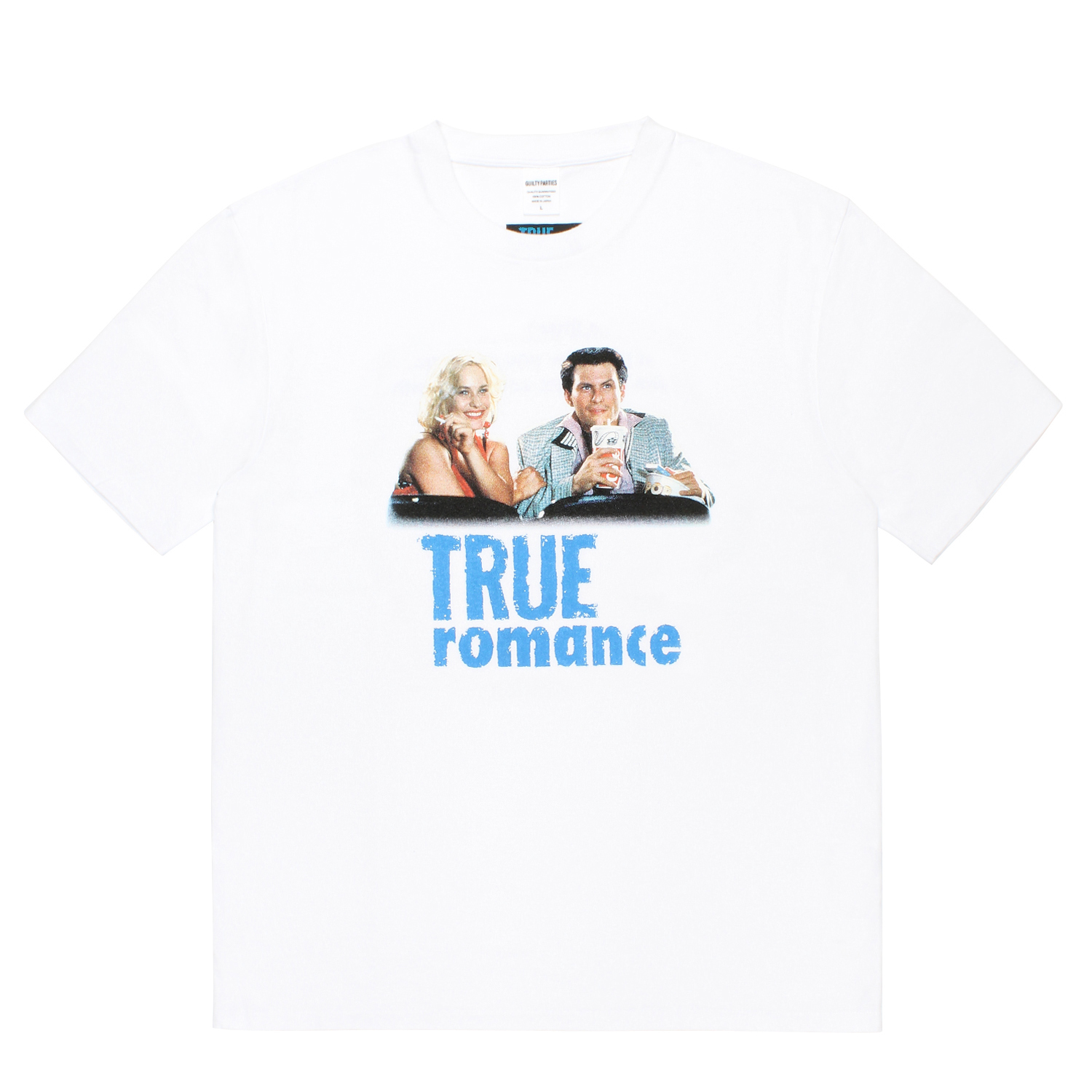 TRUE ROMANCE / WASHED HEAVY WEIGHT CREW NECK T-SHIRT (TYPE-2)