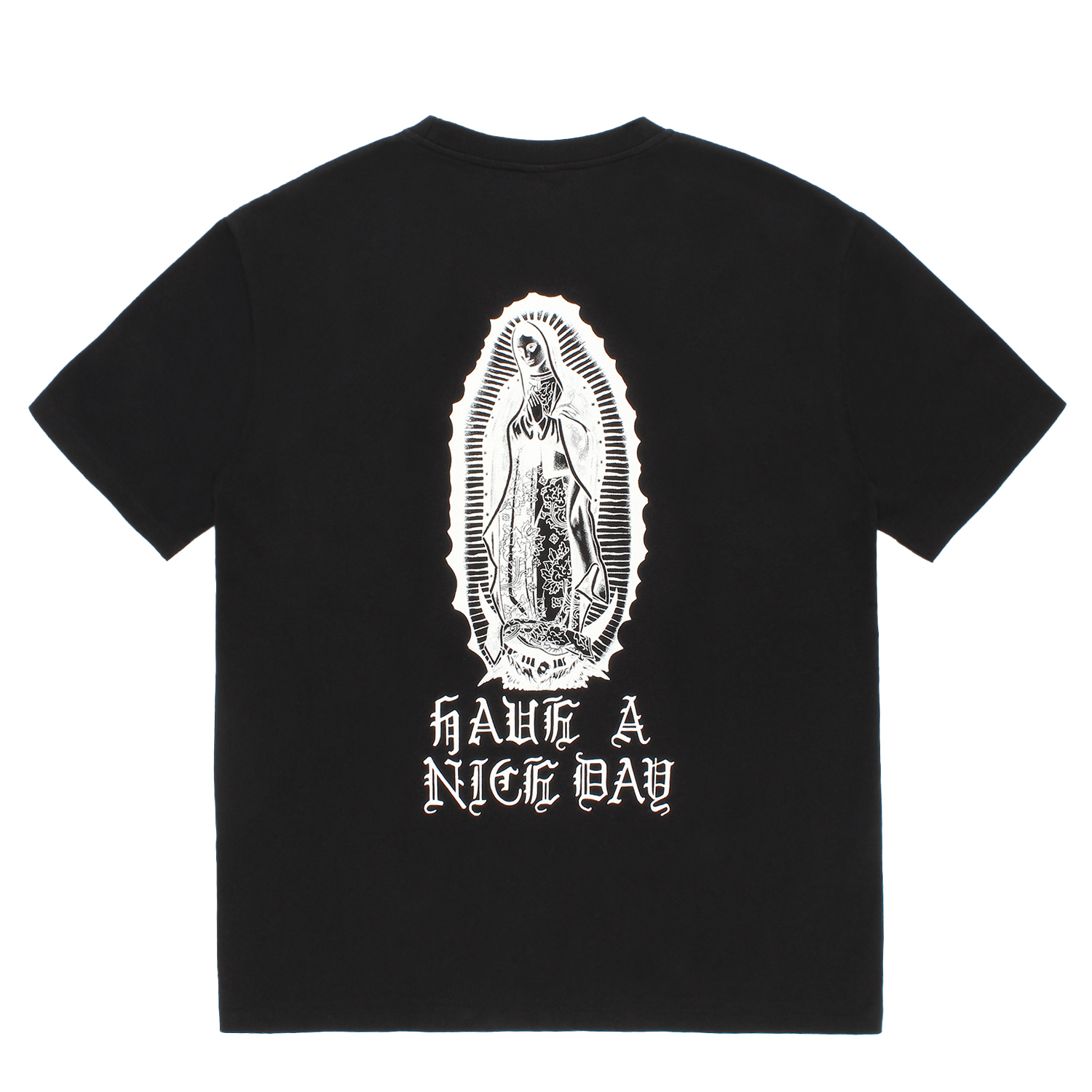 WASHED HEAVY WEIGHT CREW NECK T-SHIRT (TYPE-4)