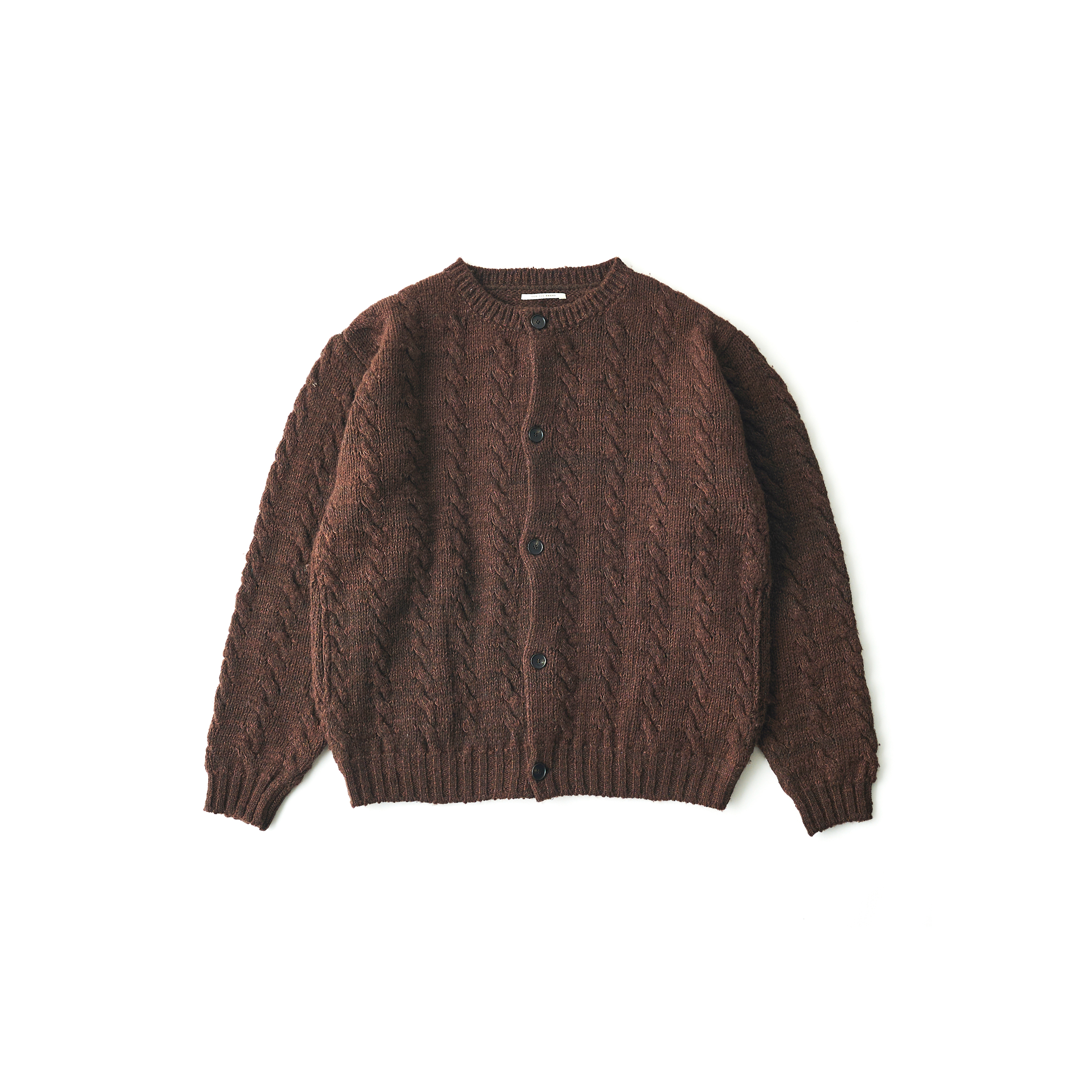 CABLE PATTERN GRANDPA CARDY