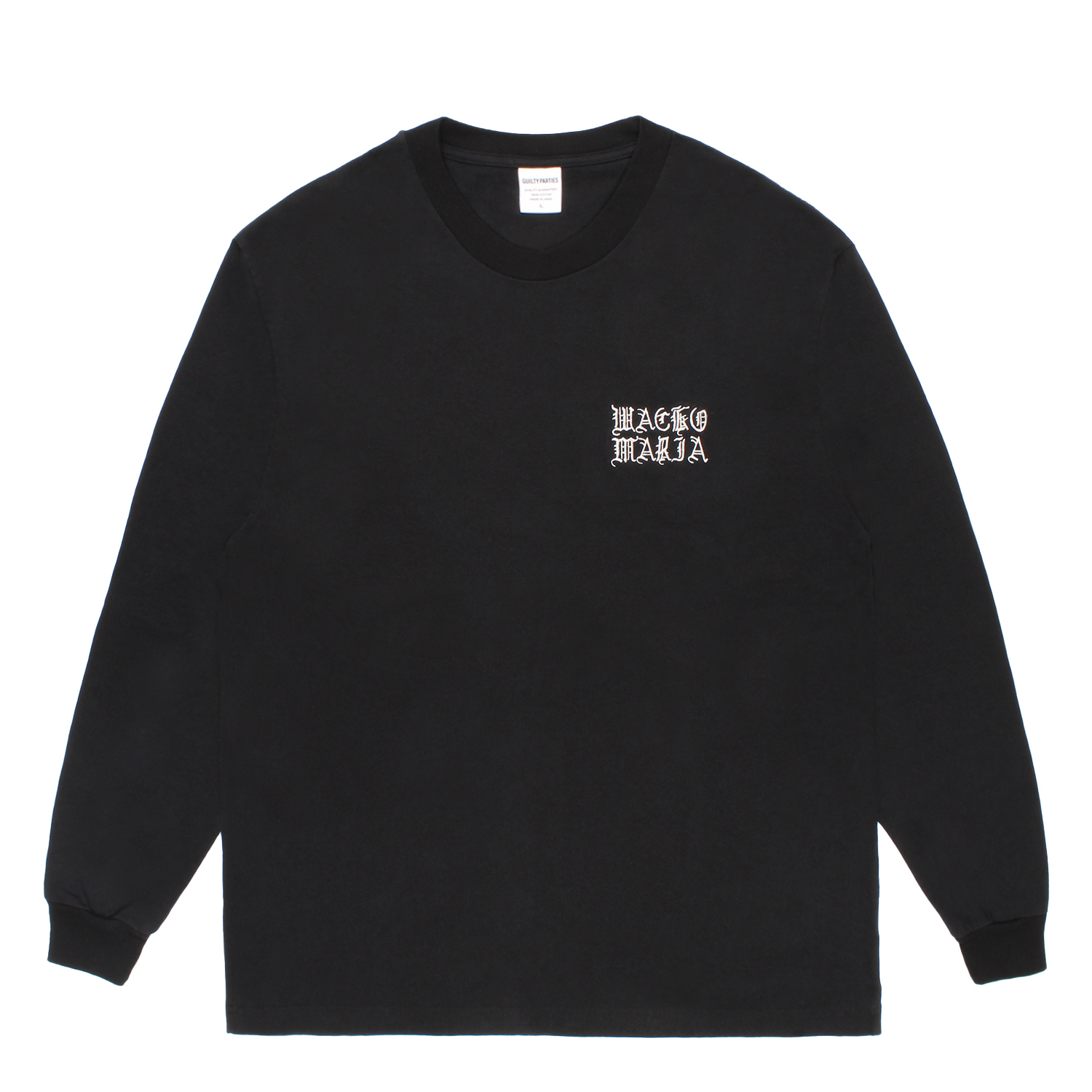 WASHED HEAVY WEIGHT CREW NECK LONG SLEEVE T-SHIRT (TYPE-2)