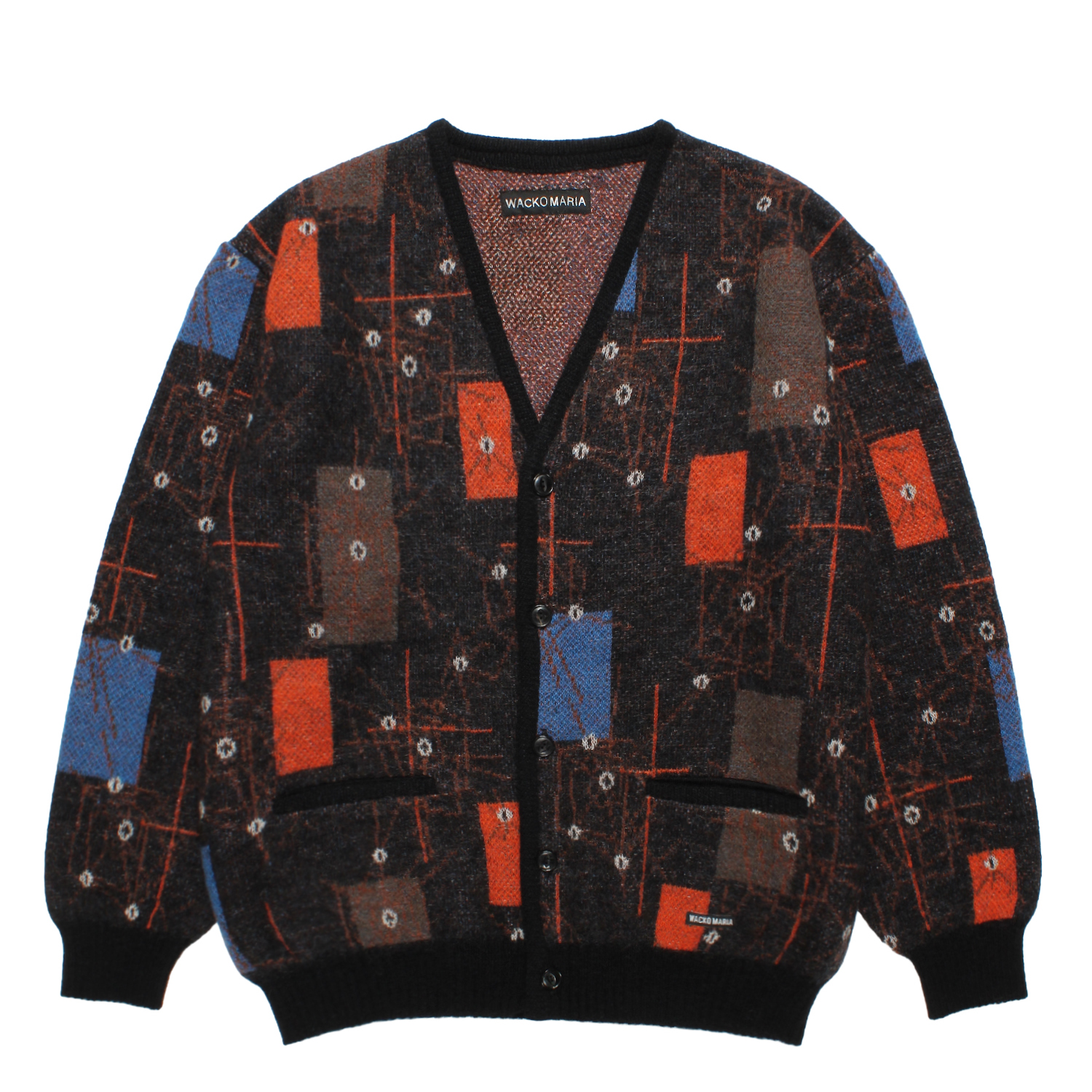 MOHAIR JACQUARD CARDIGAN (TYPE-1)