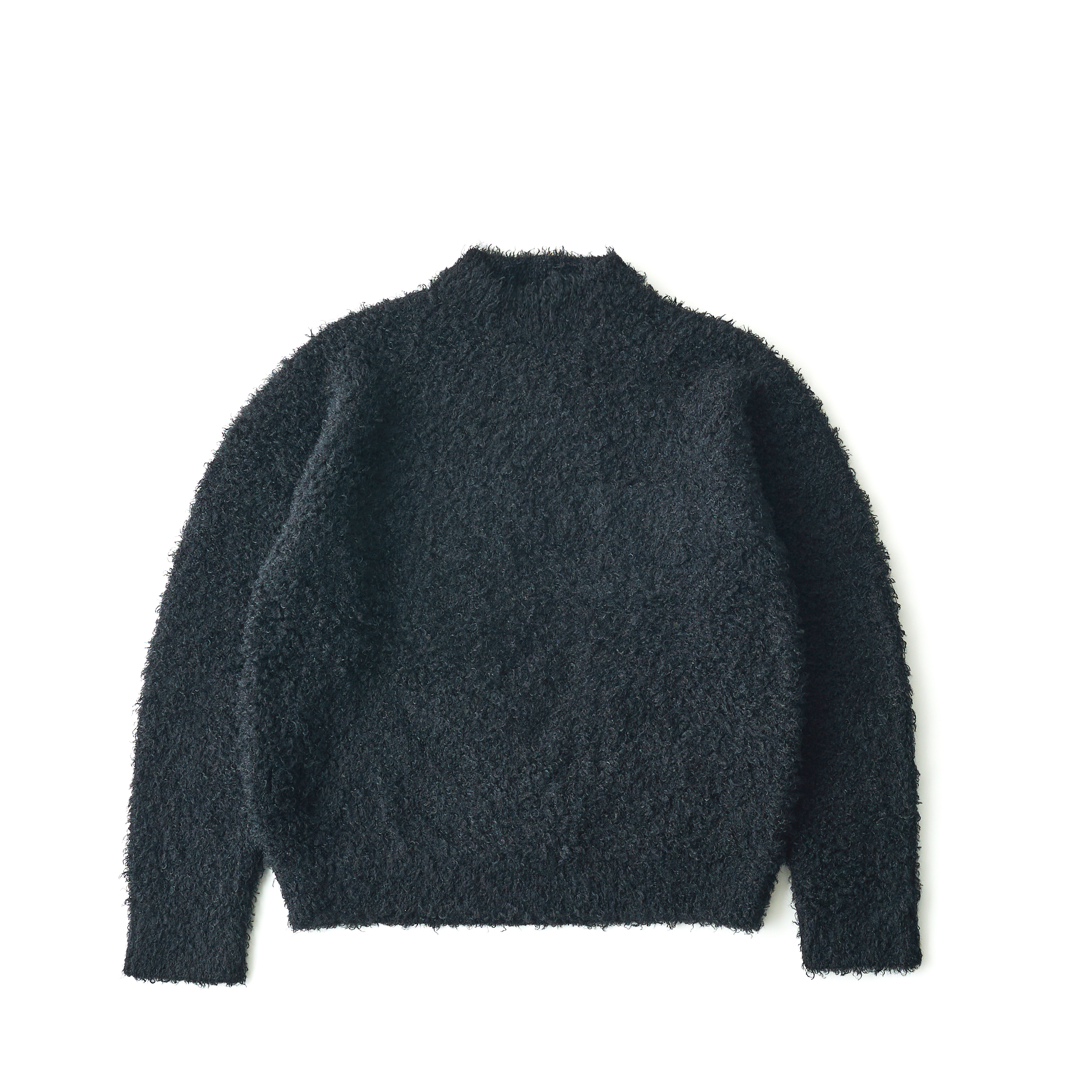 YOKE PATTERN BOTTLE-NECK SWEATER