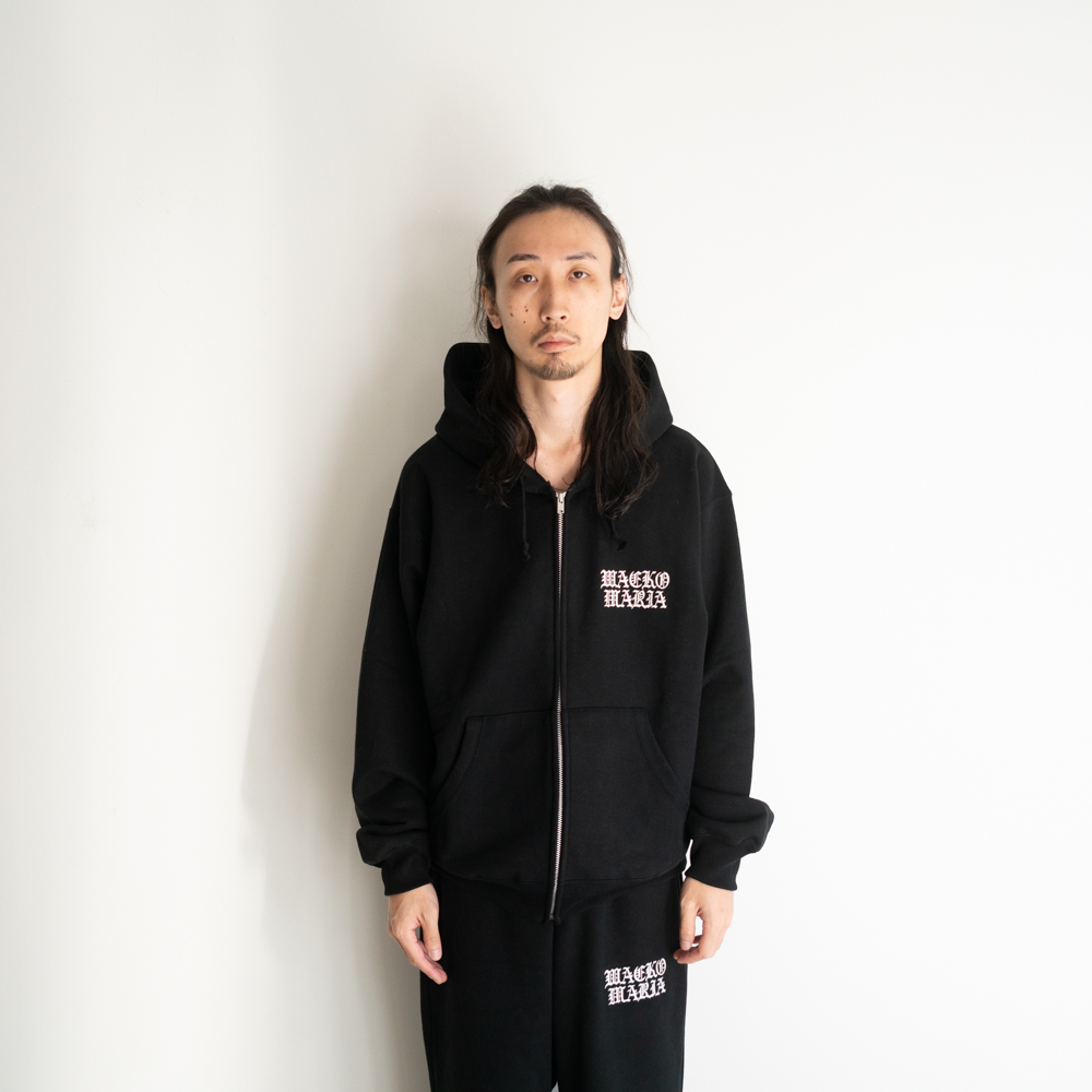 コ*ジ様 ROME SDS ブラック フード付きスウェット コ*ジ様 ROME SDS ブラック フード付きスウェット riding-hoodie