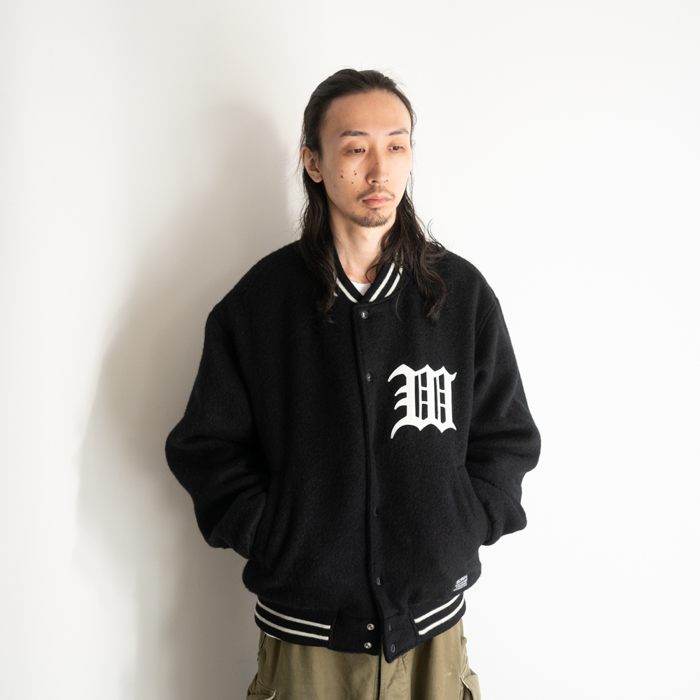 WACKO MARIA 2022aw スタジャン 白黒 あやや専用 WACKO MARIA / VARSITY JACKET (TYPE-1) / kaddish