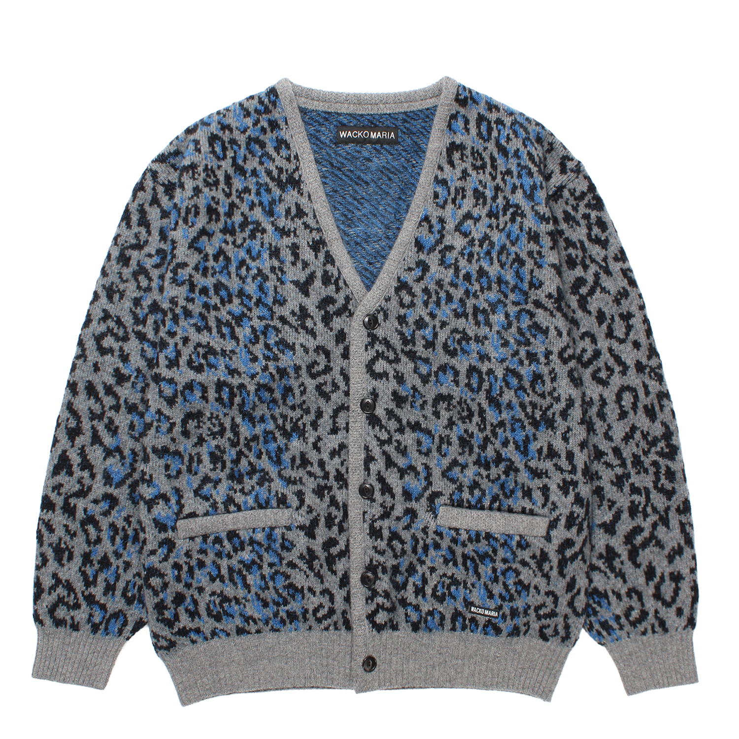WACKO MARIA / LEOPARD MOHAIR CARDIGAN / kaddish