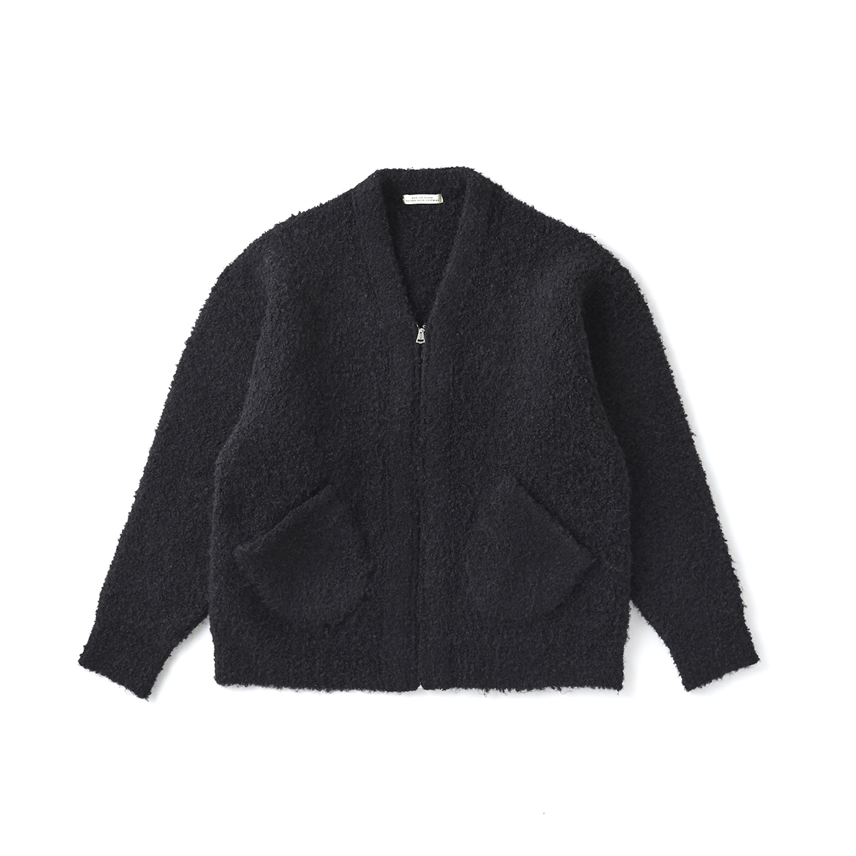 バックボーン　ジャケット　アルパカ OLD JOE / BOUCLE ALPAKA ZIP CARDIGAN / kaddish
