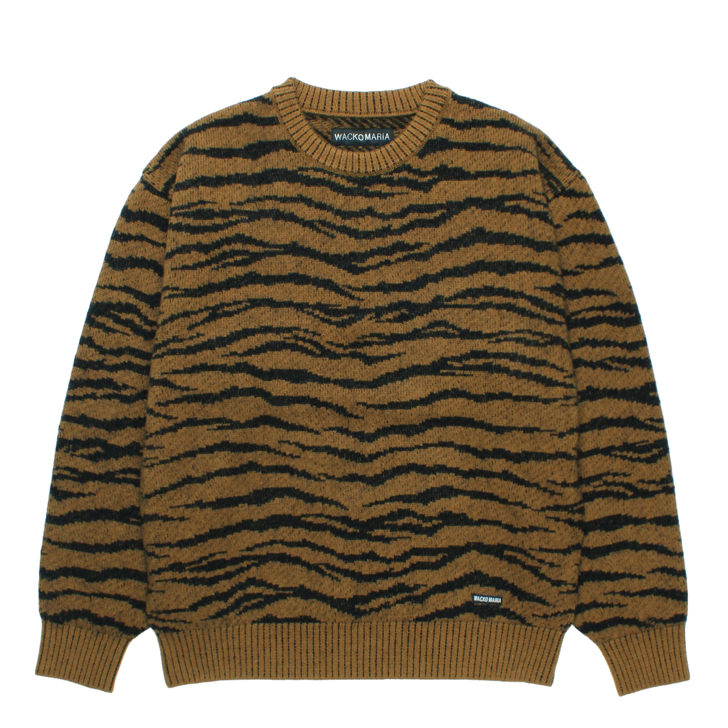 TIGER MOHAIR CREW NECK SWEATER