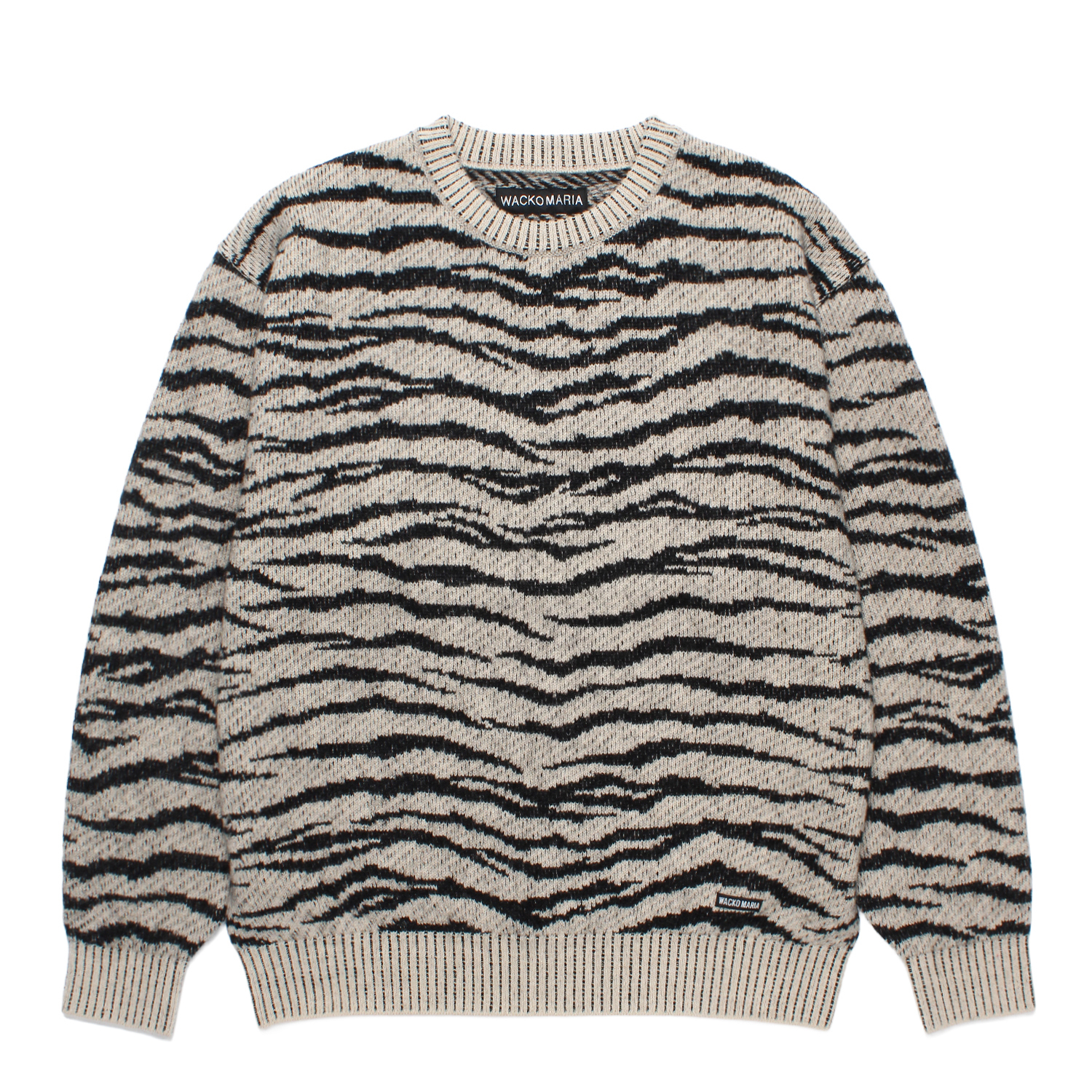 TIGER MOHAIR CREW NECK SWEATER