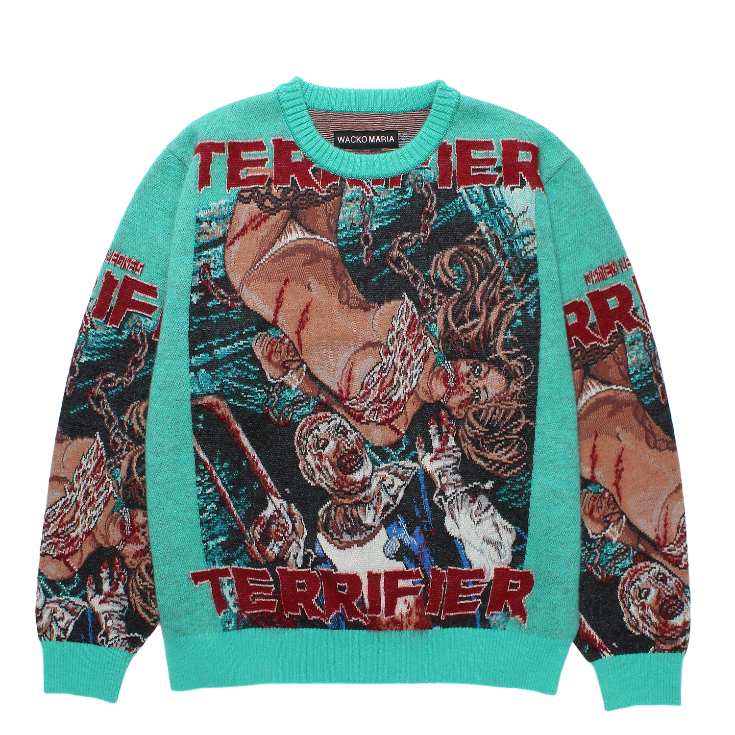 TERRIFIER / MOHAIR CREW NECK SWEATER