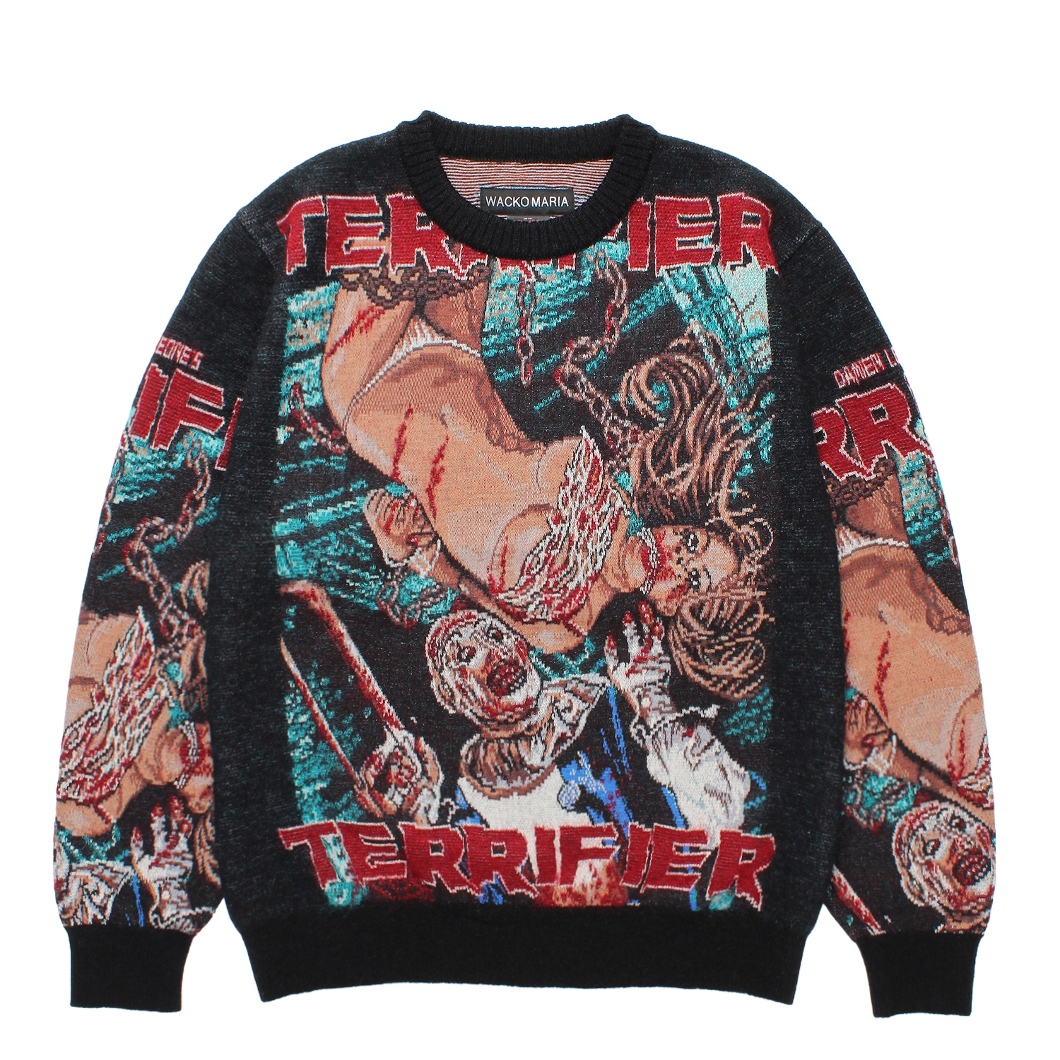 TERRIFIER / MOHAIR CREW NECK SWEATER
