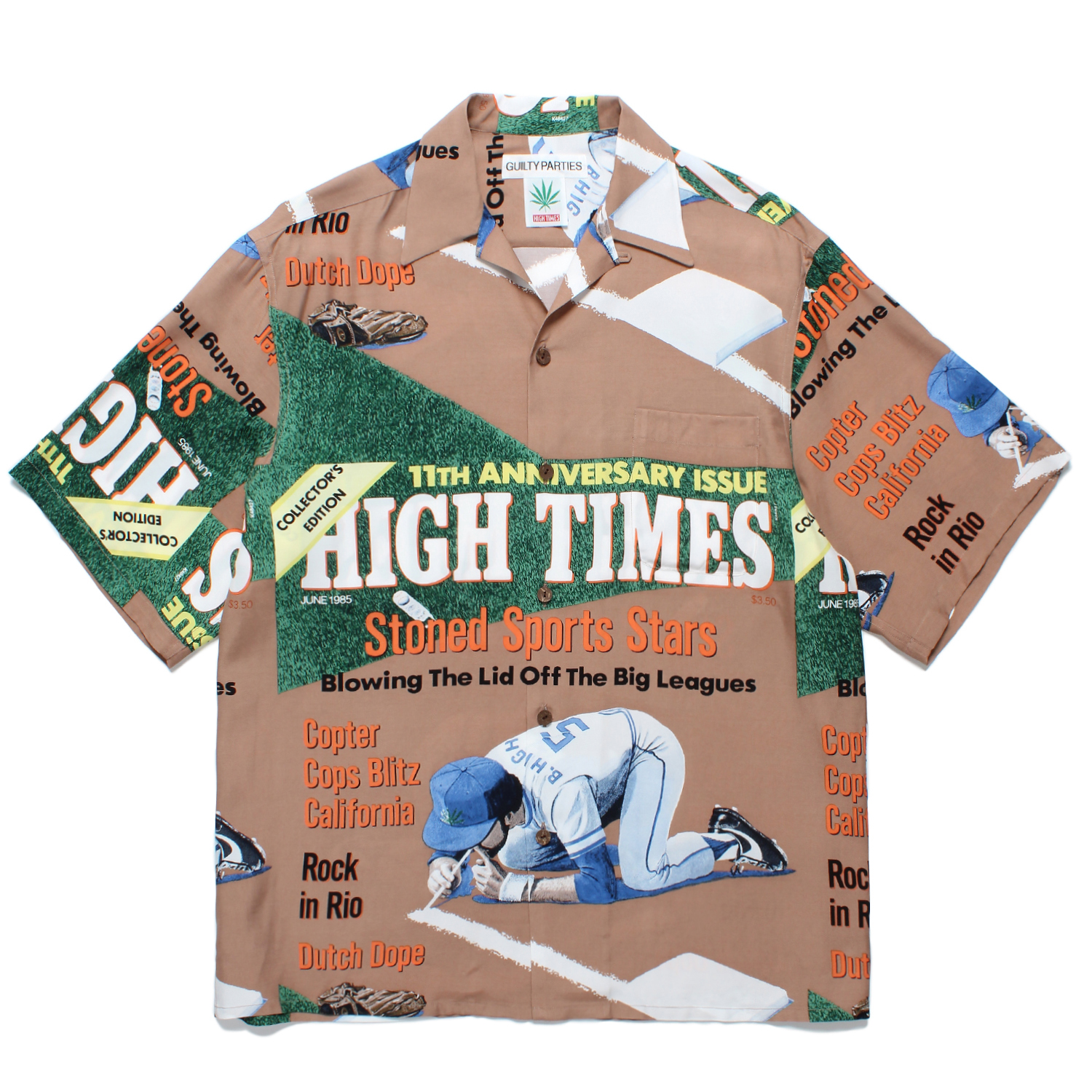 HIGHTIMES / S/S HAWAIIAN SHIRT (TYPE-4)