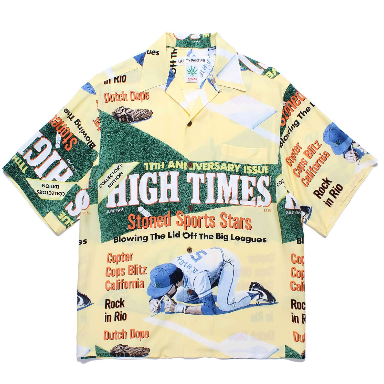 HIGHTIMES / S/S HAWAIIAN SHIRT (TYPE-4)