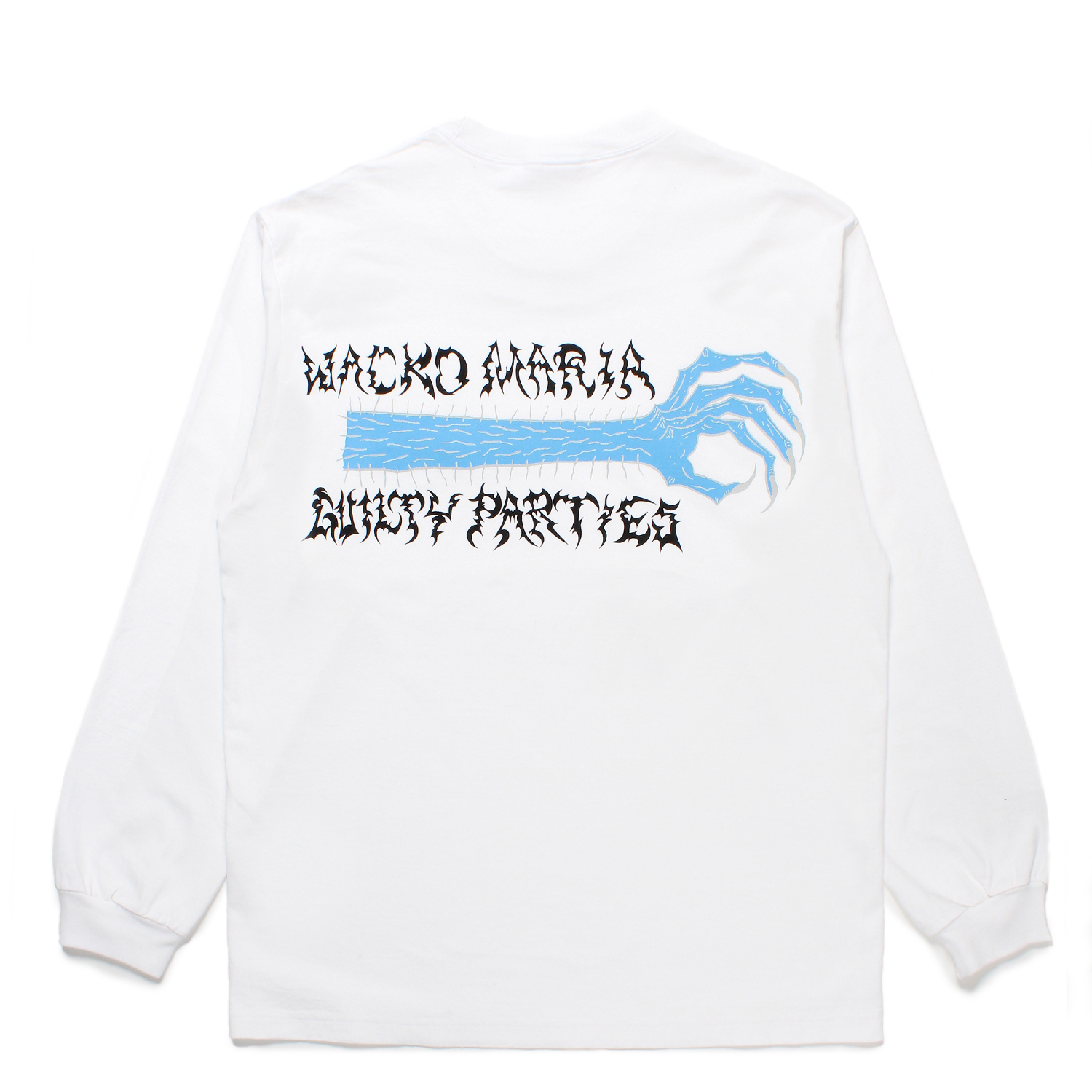 NECK FACE / WASHED HEAVY WEIGHT CREW NECK LONG SLEEVE T-SHIRT (TYPE-1)